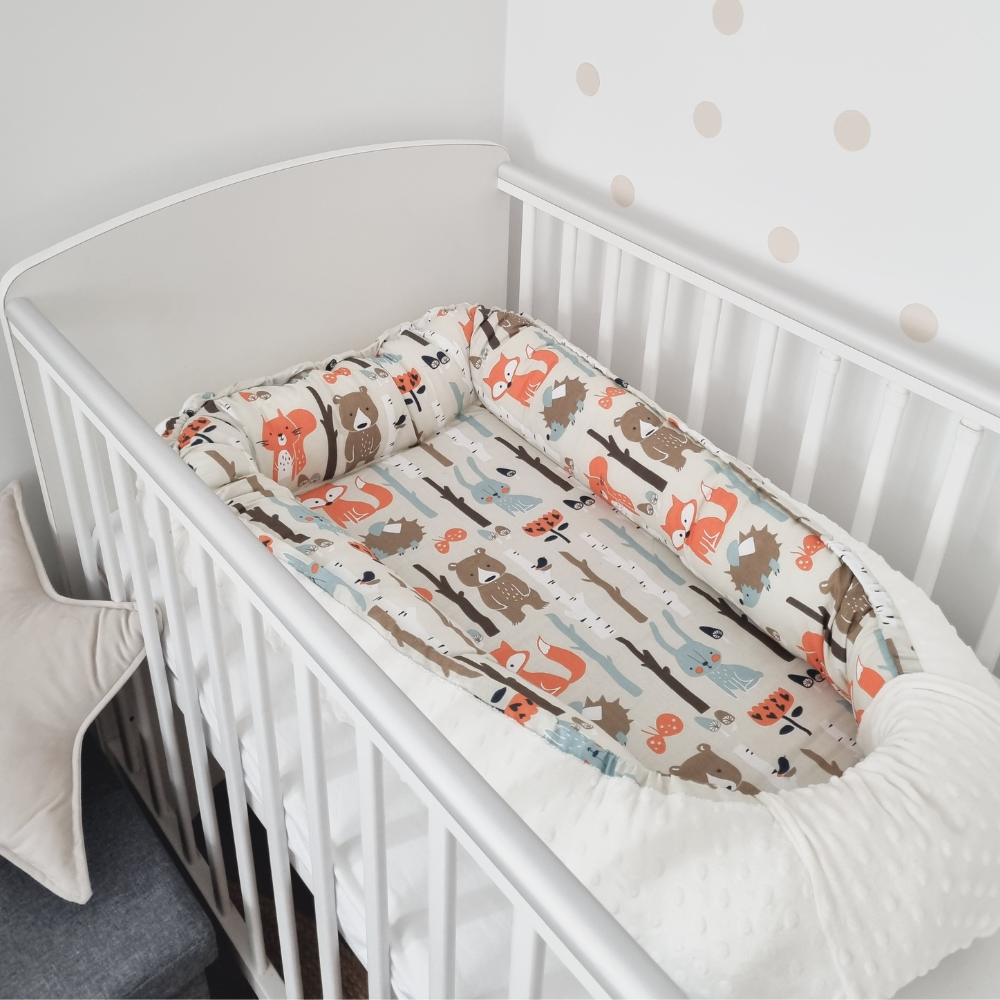 Erdei állatos babafészek