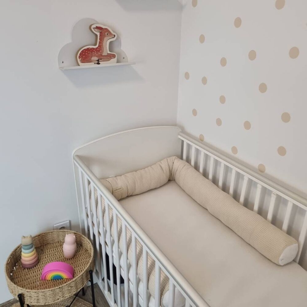 Henger rácsvédő bézs színben