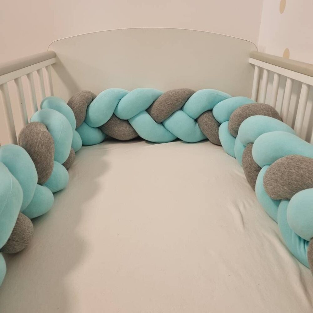 Fonott rácsvédő menta és szürke színben